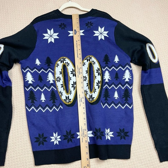Baltimore Ravens Purple Sweater Unisex XL - Picture 4 of 9